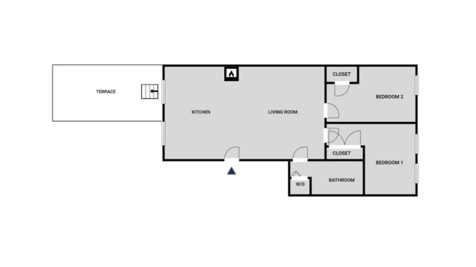 Apartment Williamsburg 2br W Wd Private Deck Nr Ferry Nyc-707